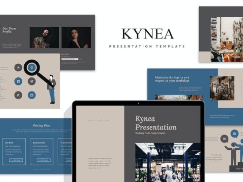 Kynea : Workshop Profile Google Slides Template 4EUXWSR