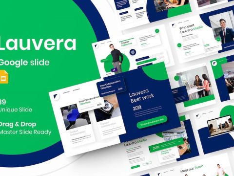 Lauvera - Business Google Slide Template GRB6XKL