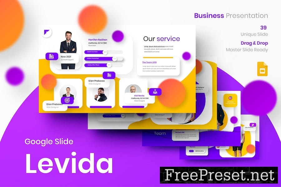 Lavida - Business Google Slide Template QFARVTA