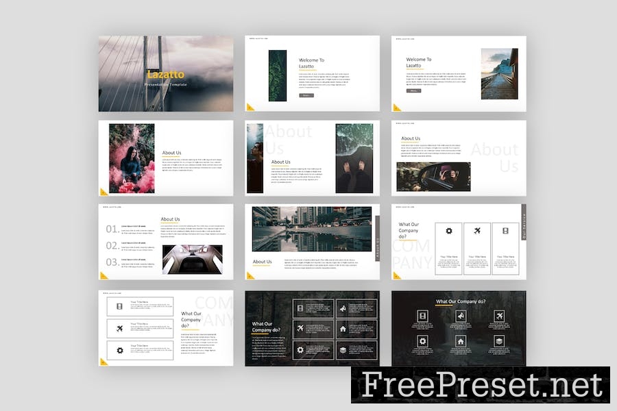 Lazatto Google Slide Template FPC7SYP