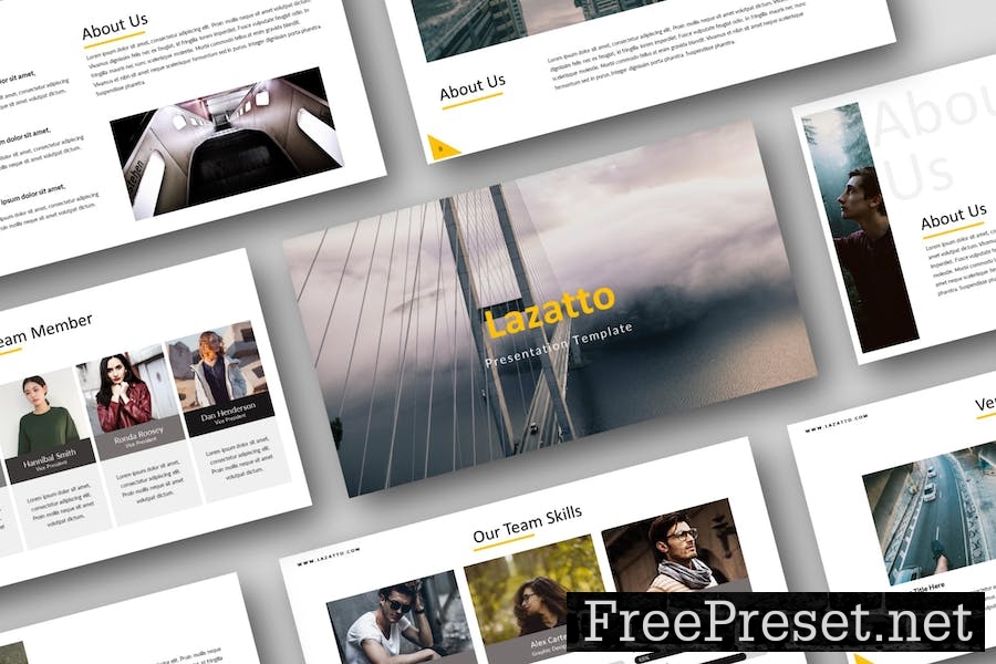 Lazatto Google Slide Template FPC7SYP