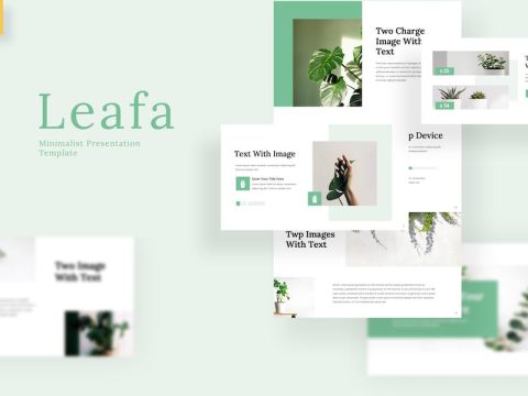 Leafa - Minimal Google Slides Template SFM4J6T