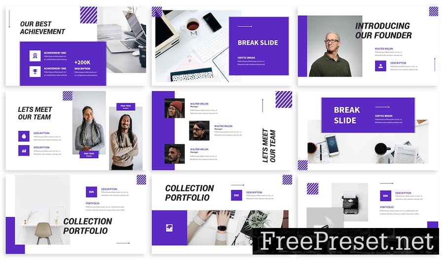 Lexy - Business Google Slide Template 7TL849B