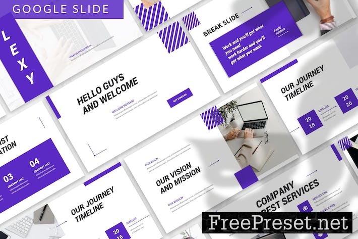 Lexy - Business Google Slide Template 7TL849B