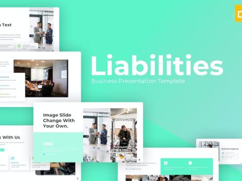 Liabilities Business Google Slides Template KACZG39