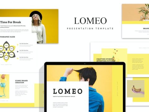 Lomeo : Creative Yellow Google Slides 9MQTW4A