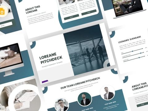 Loreane - Pitch Deck Google Slides Template 5AYKD9T