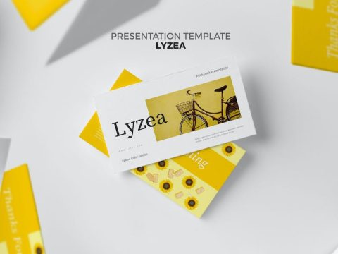 Lyzea : Pitch Deck Yellow Google Slides Template VZ5PJH8