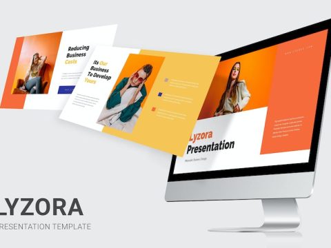 Lyzora - Business Lookbook Google Slides Template 25FUJXN