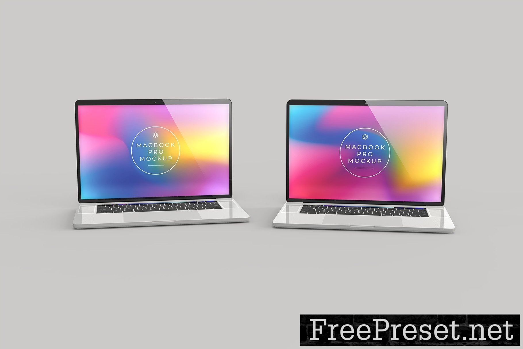 Macbook Pro Mockup - 9 views 10292428