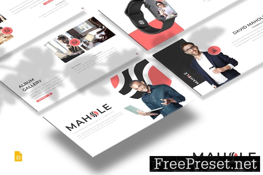 Mahole - Business Google Slides Template 7CKHCFP