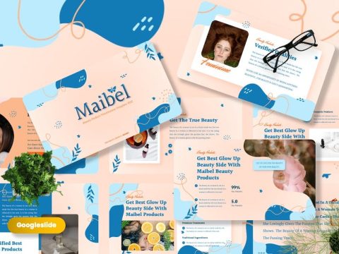 Maibel - Beauty Products Googleslide Templates N9N99C8