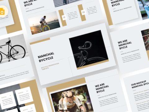 Manchal - Bicycle Google Slides Template TRQ7225