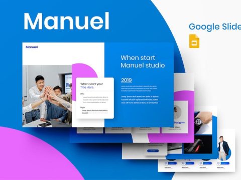 Manuel - Business Google Slide Template 3DCX8C9