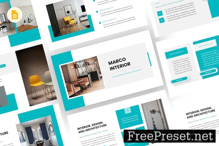 Marco - Interior Google Slides Template QM8K5U8