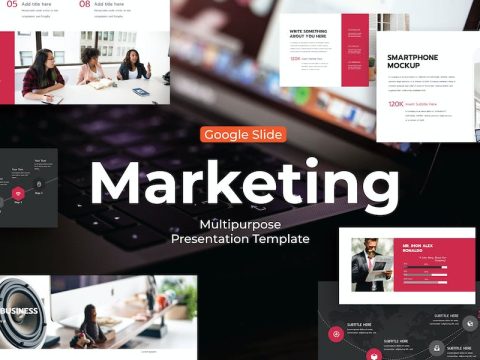 Marketing - Google Slide Template 6BJBXJG