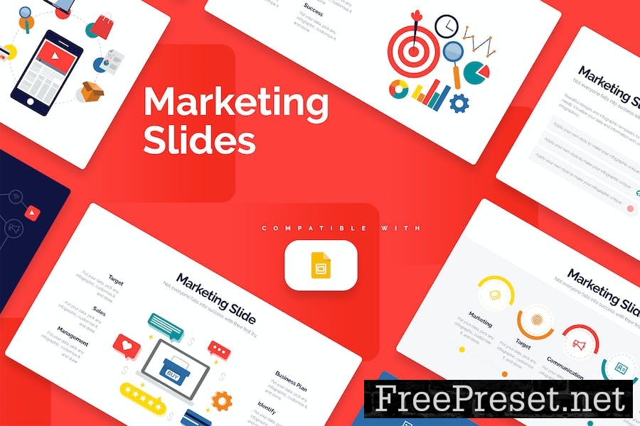 Marketing Slides Google Slides Infographics KA4LXFH