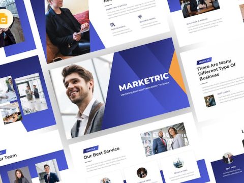 Marketric - Marketing Google Slides Template