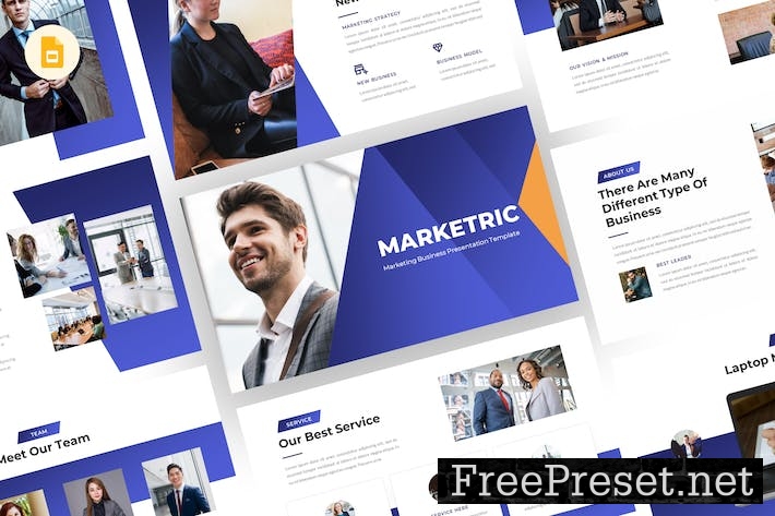 Marketric - Marketing Google Slides Template