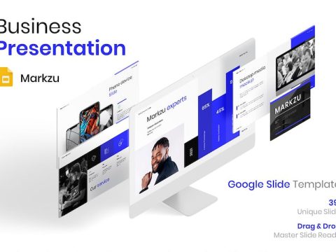 Markzu - Business Google Slide Template U9VL8JZ