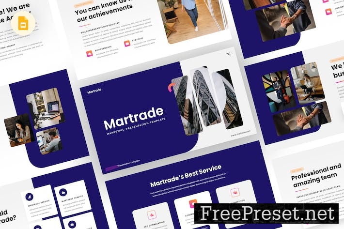 Martrade - Marketing Google Slides Template