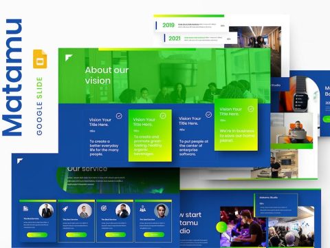 Matamu - Business Google Slide Template PDUY93B