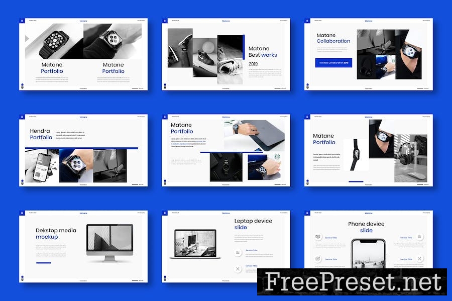 Matane - Business Google Slide Template V8JFFPD