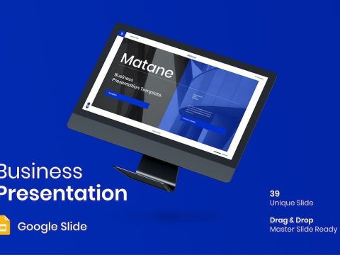 Matane - Business Google Slide Template V8JFFPD