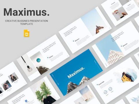 Maximus - Creative Bussines Google Slide Template RT6Q57J