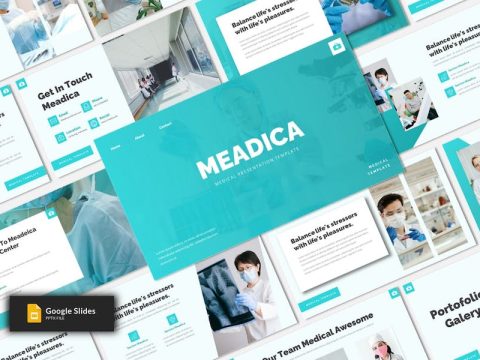 Meadica - Medical Google Slides Template YUP2QNY