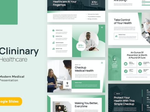 Medical & Healthcare Google Slides Template YKUFZ77