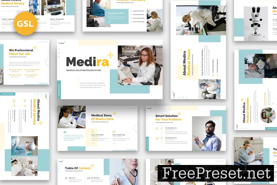 Medira - Medical Google Slides HN3FR4U