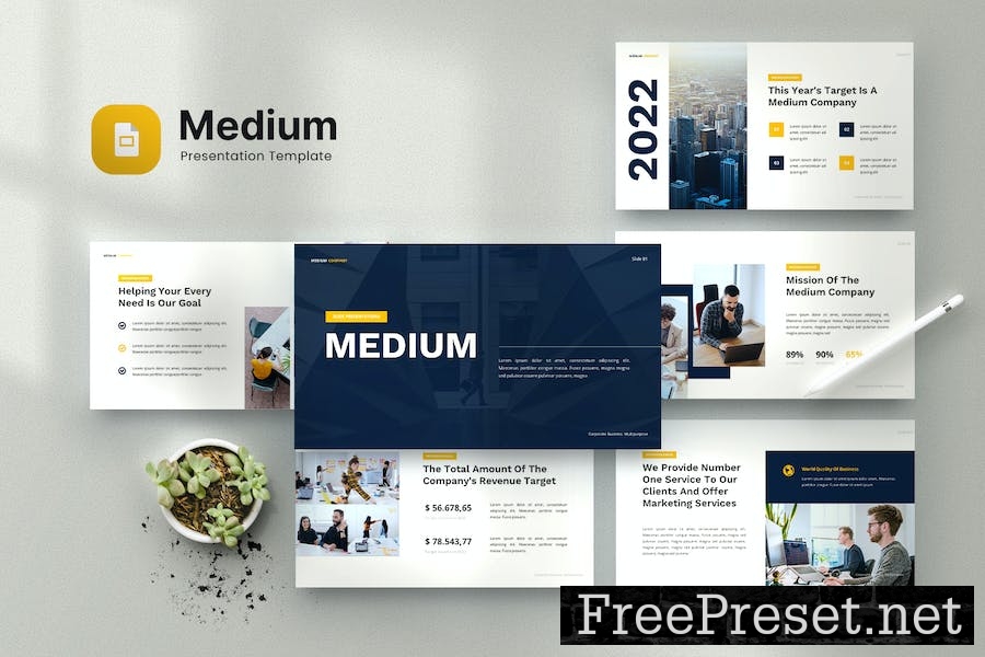 Medium - Multipurpose Google Slides Template 69CPKJ2