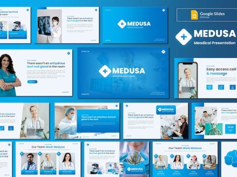 Medusa - Medical Google Slides Template ZYMZHVB