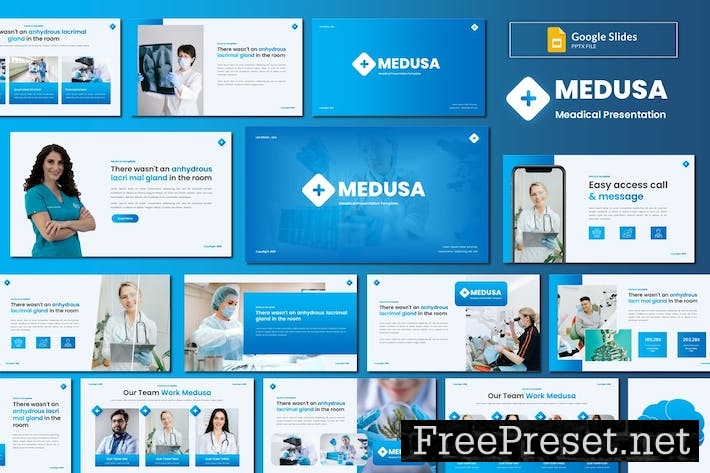 Medusa - Medical Google Slides Template ZYMZHVB