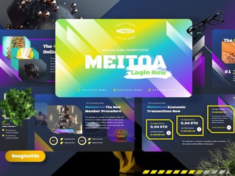 Meitoa - Metaverse Reality Googleslide Templates A364TBU