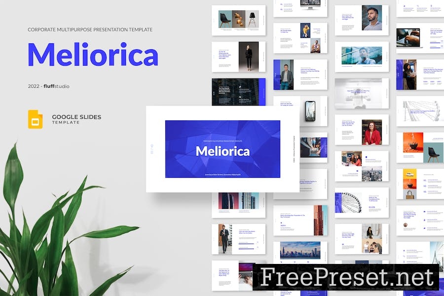 Meliorica - Business Google Slides Template TPKRMLJ