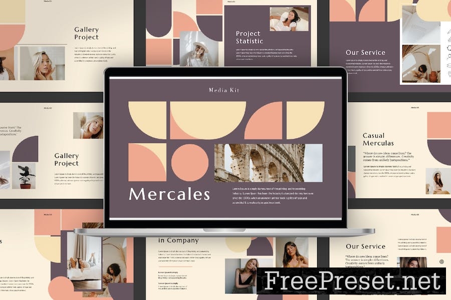 Mercales Google Slide Template P2N9SAL