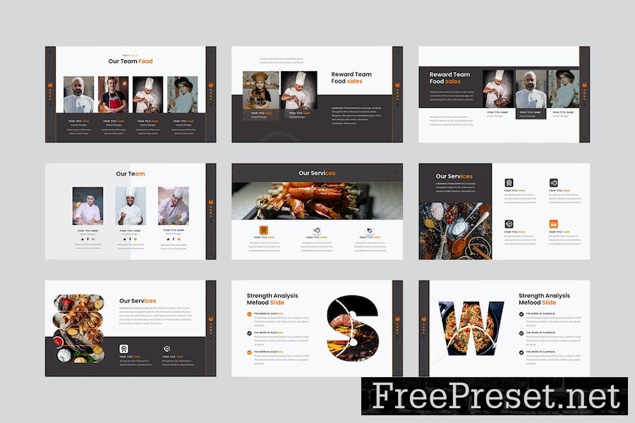 Miefood - Business Google Slides Template C5XXSZ9