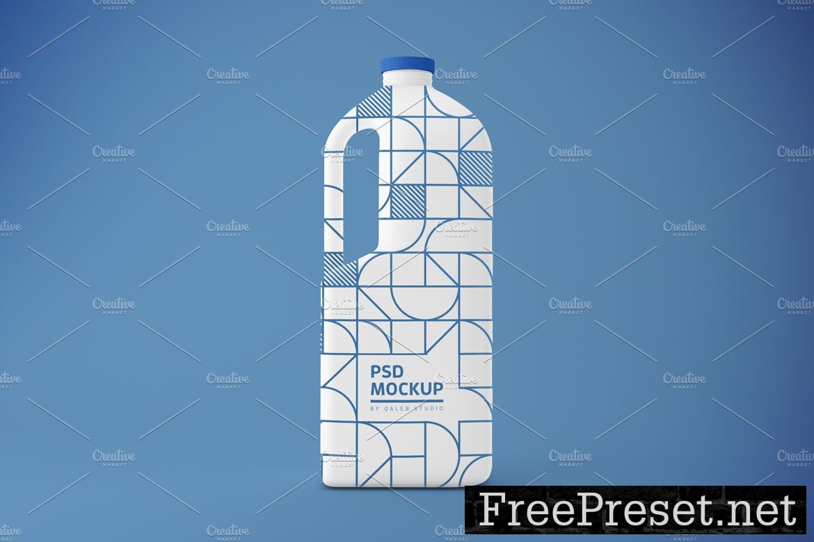 Milk Gallon Mockup 7486092