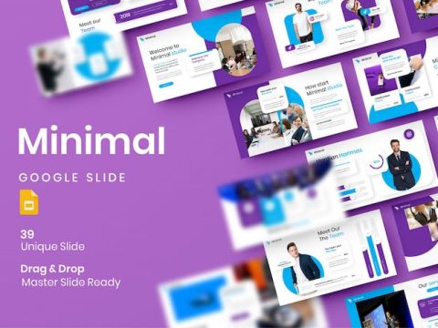 Minimal - Business Google Slide Template PXK3T8N