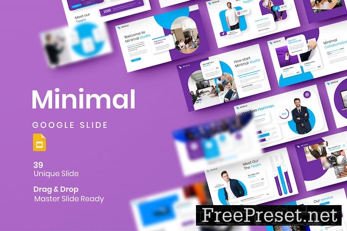 Minimal - Business Google Slide Template PXK3T8N