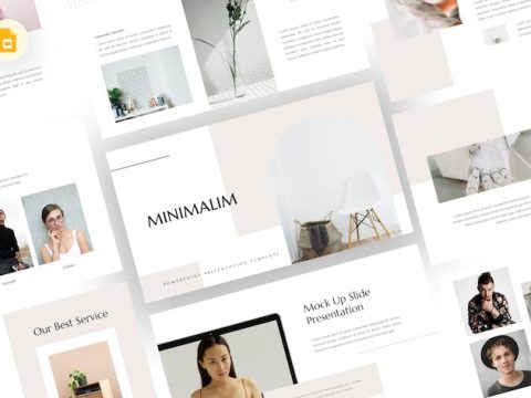 Minimalim - Minimalist Google Slides Template 8W5GYFF