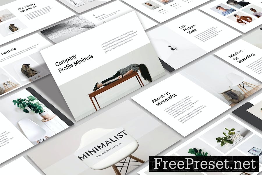 MINIMALIST - Keynote Template SNFBUX8