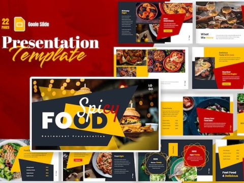 Moby Food Google Slide Presentation Template MFAYN9F