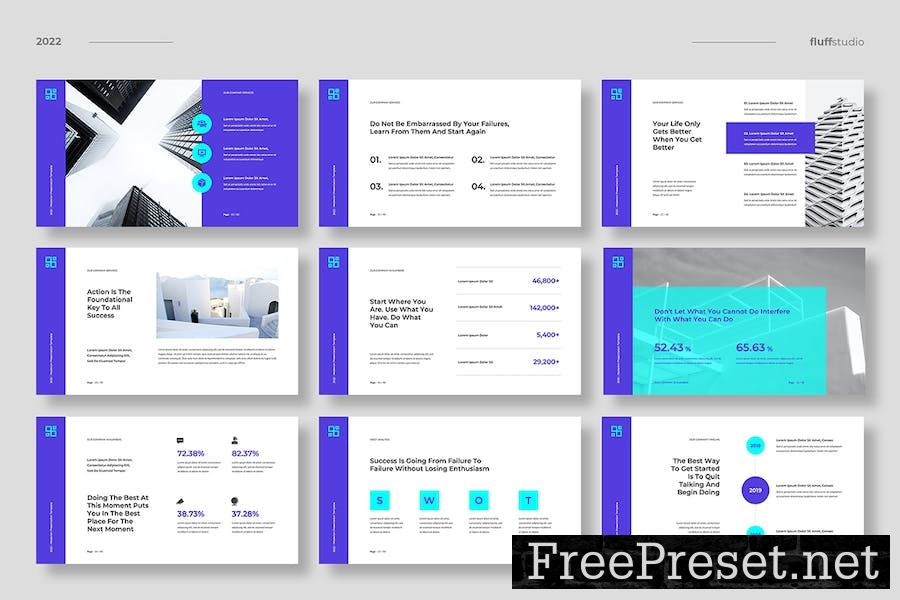 Moderion - Minimalist Google Slides Template 7R3ZQYL