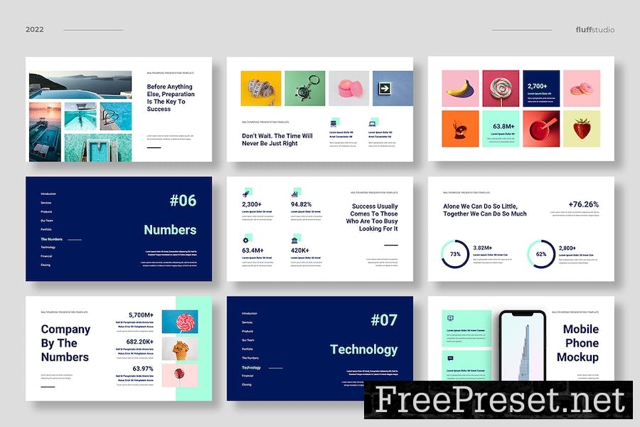 Monexa - Business Google Slides Template 5FJU4ET