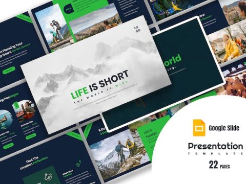 Mount Travel Google Slide Presentation Template 8LVUVN4