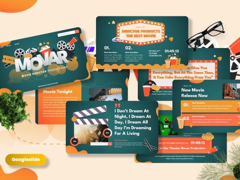 Movar - Movie Director Googleslide Template JF4KPL9