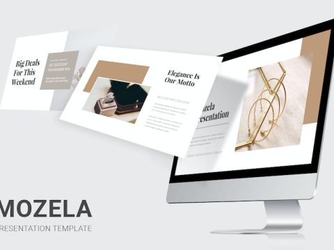 Mozela - Jewerly Catalogue Google Slides Template SN2MZ9T